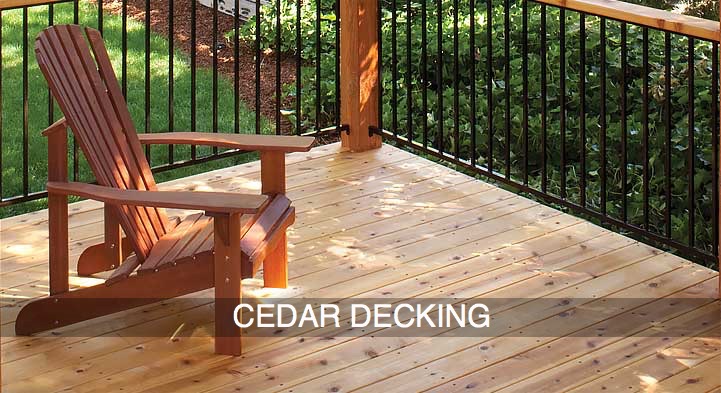 Cedar Decking