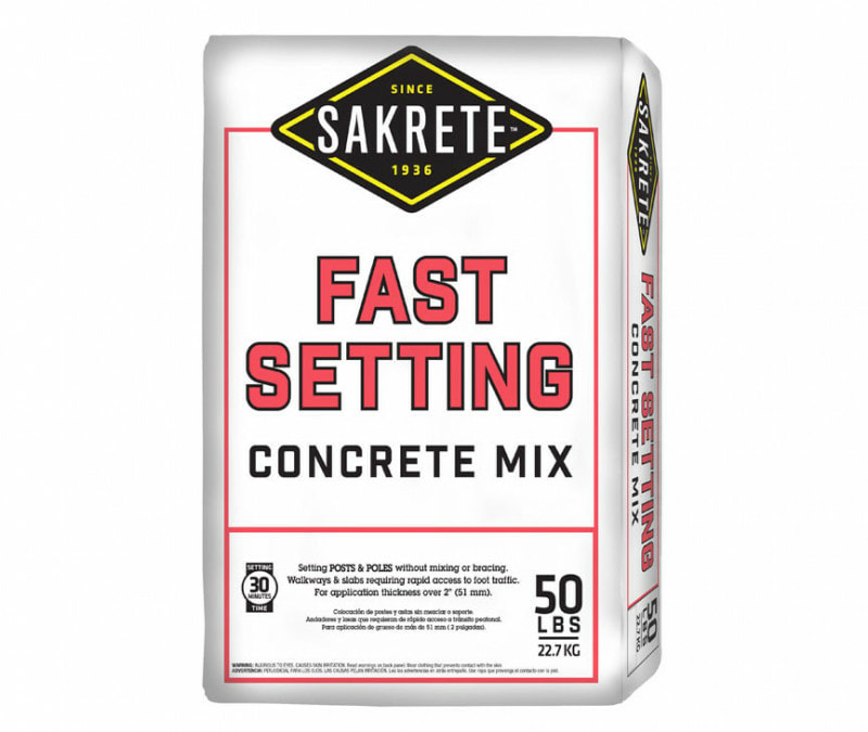 Fast Setting Concrete Mix